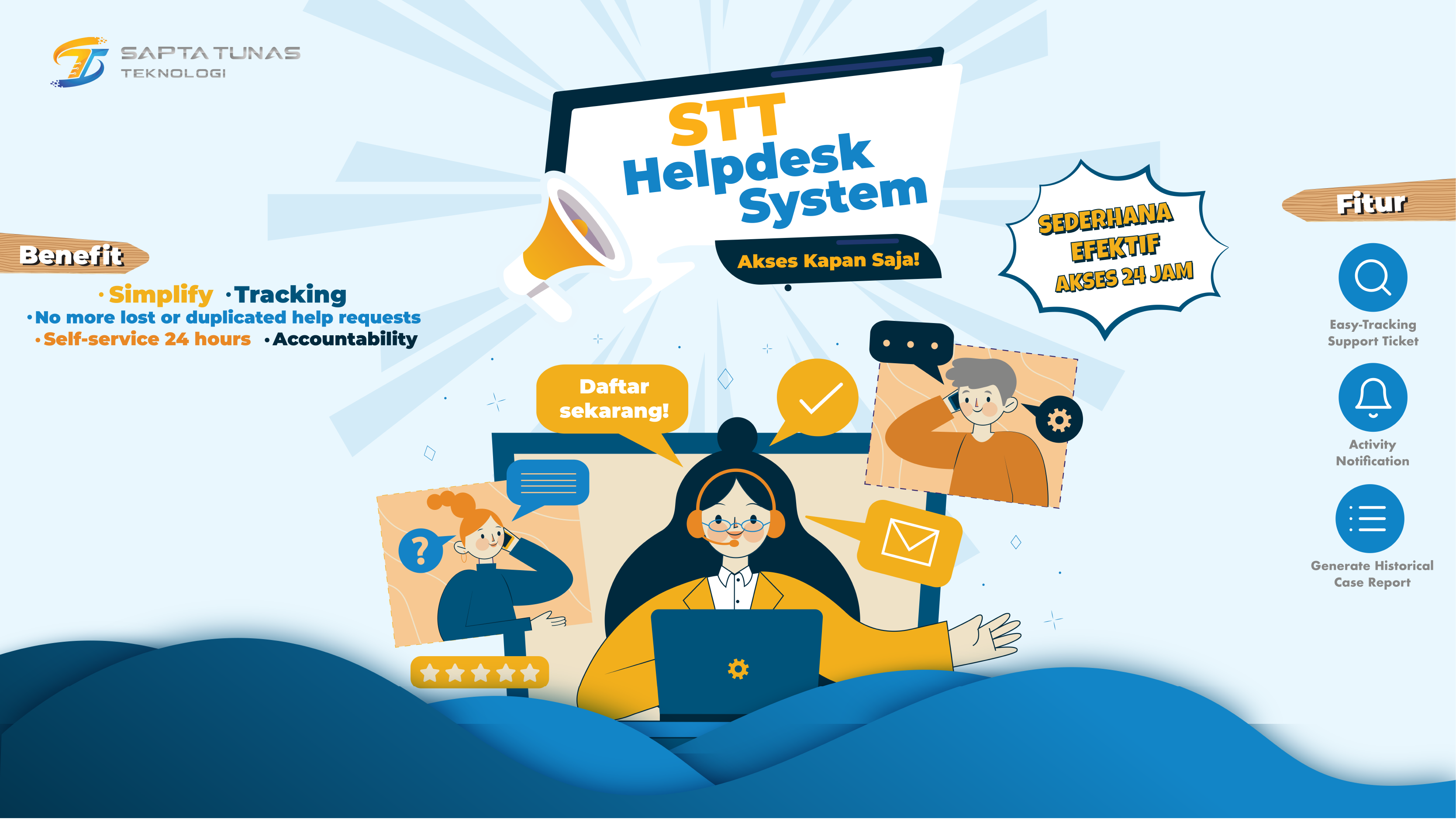 STT (Sapta Tunas Teknologi) Helpdesk is Launched