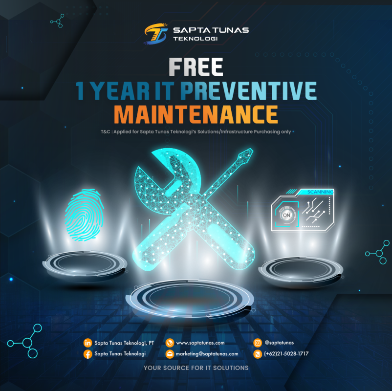 FREE 1 Year IT Preventive Maintenance