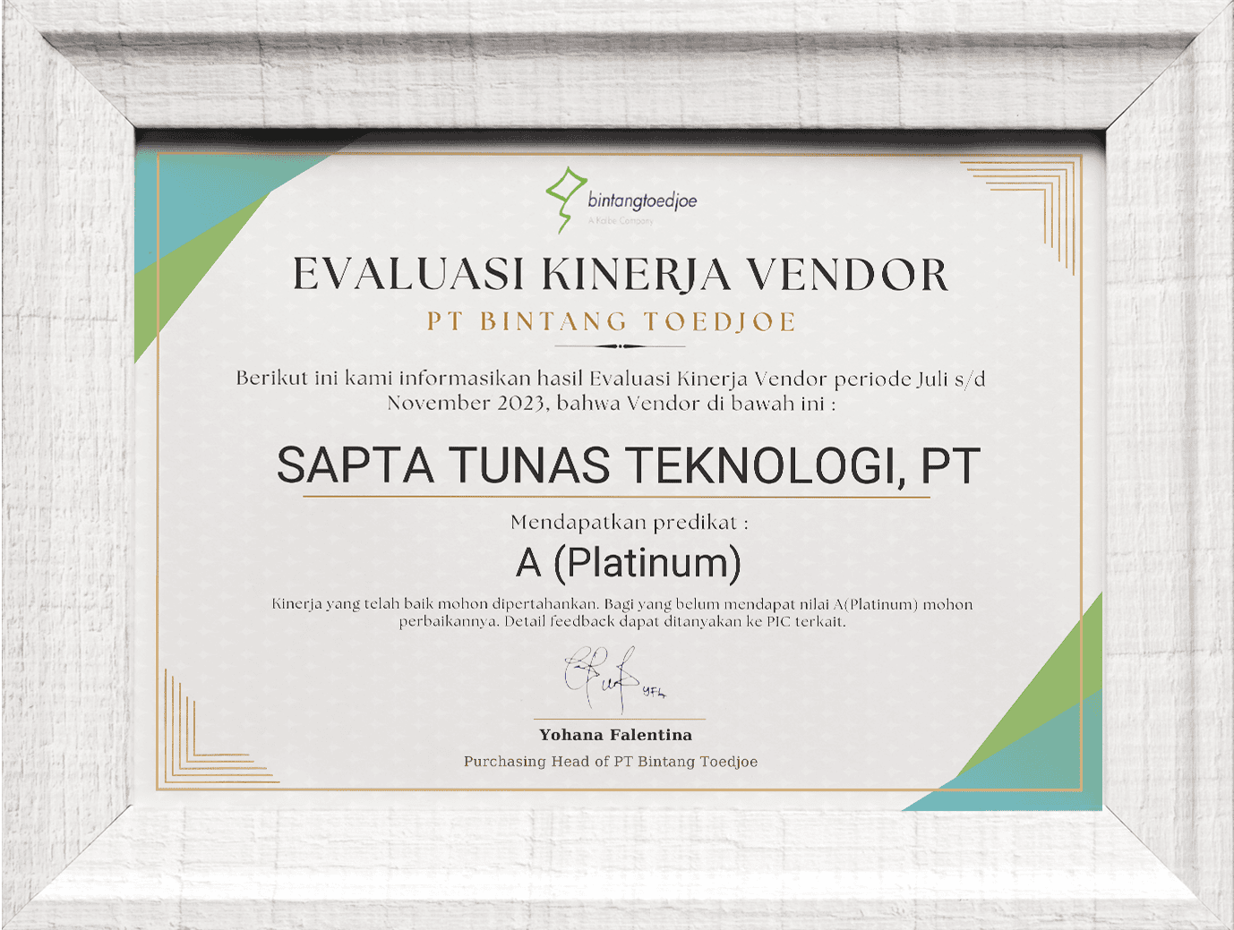 Award Kalbe 3