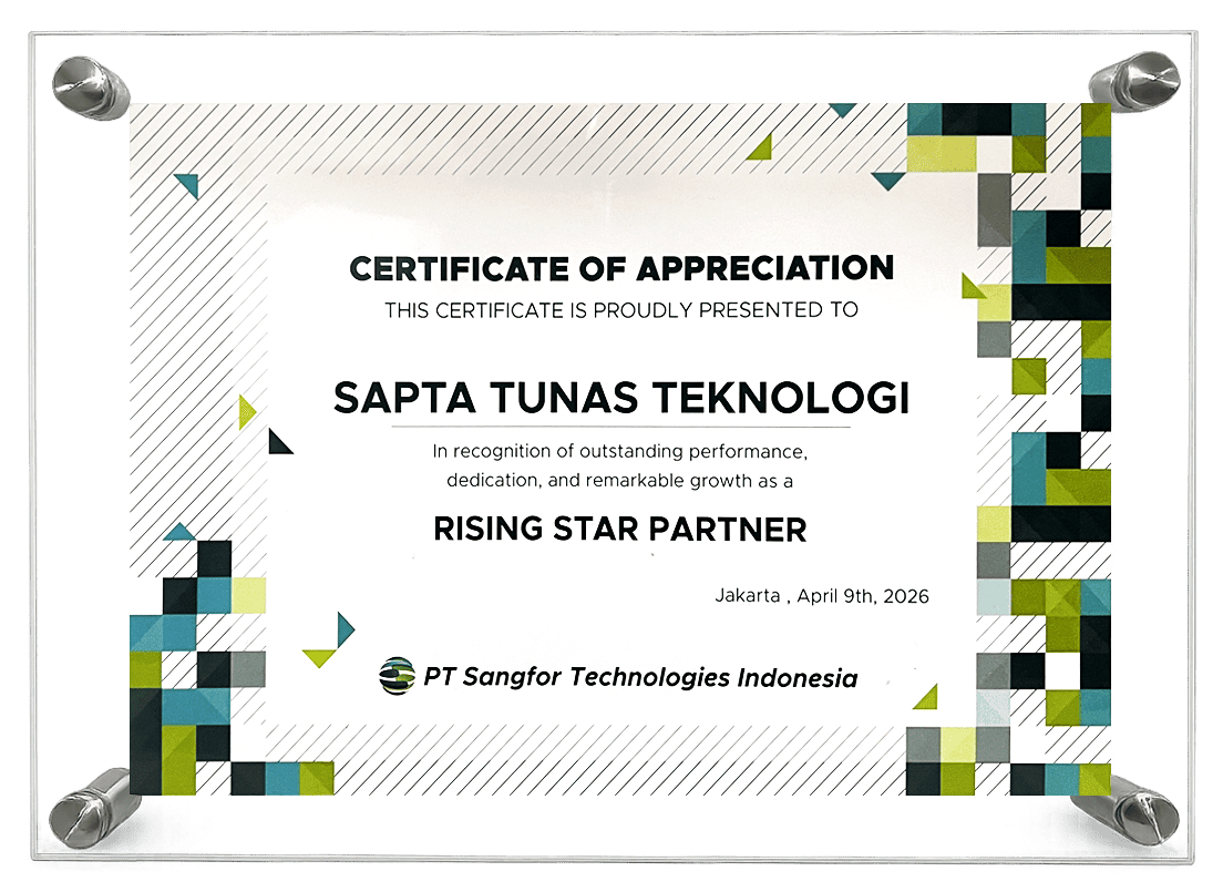 Certificate Sangfor 2026